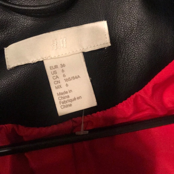 Black leather jacket - Picture 7 of 7